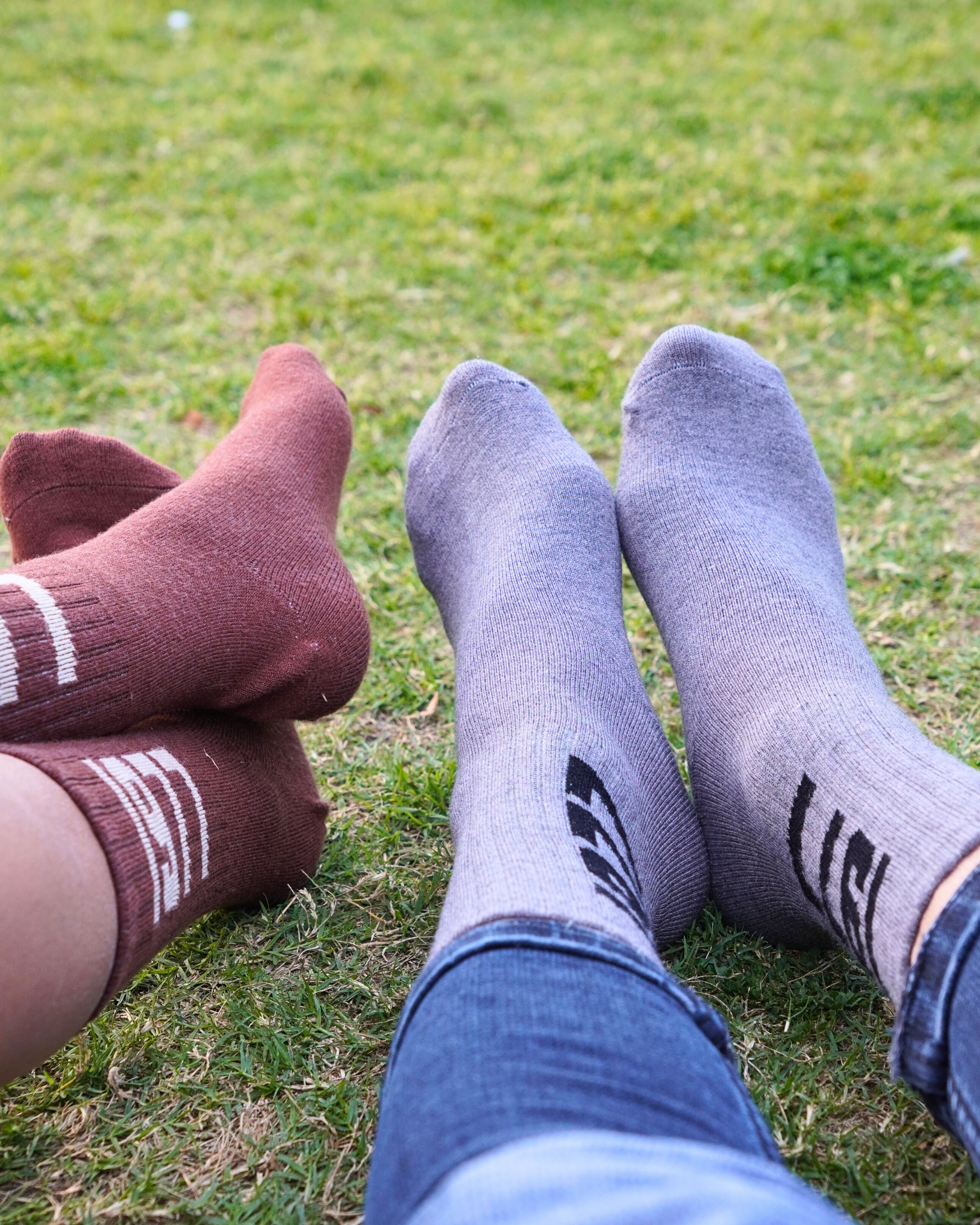 Couple Socks - Crew Length Extra Soft Cotton