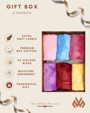 Colours Of Butterfly Premium Hanky - Gift Mikado