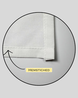 100% Cotton Hanky (Exclusive Collection) Full size (48X48cm) CAMBRIC 10pcs Mikado