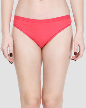 Cotton Comfort Bikini Panty in solids (Pack of 3) Mikado