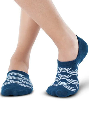 Wave No-Show Socks Mikado