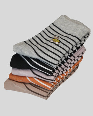 Narrow striped Socks Mikado