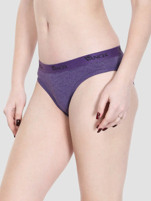 Ruby low waist Bikini Exclusice Cotton Panty (Pack of 3) Vancia