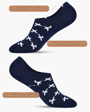 Aviation No-Show Socks Mikado