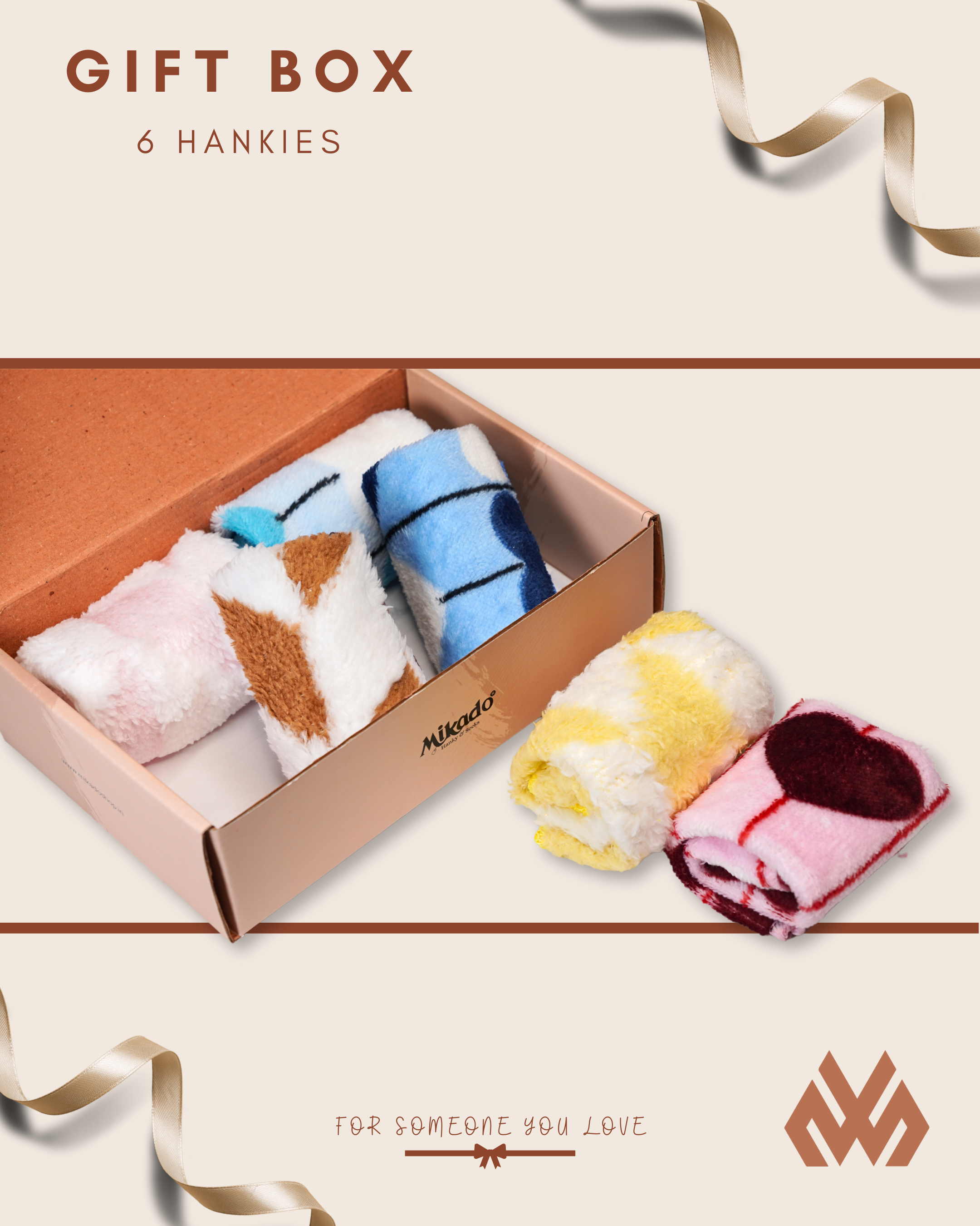 Despacito Premium Fur Softed Hanky - Gift Box