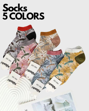 Bliss Knitted Ankle Socks Mikado