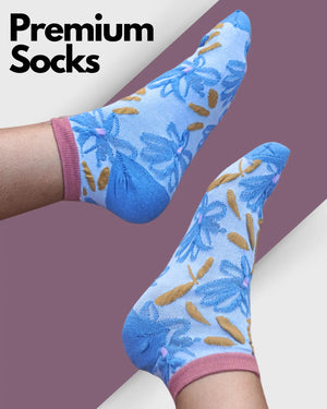 Bliss Knitted Ankle Socks Mikado
