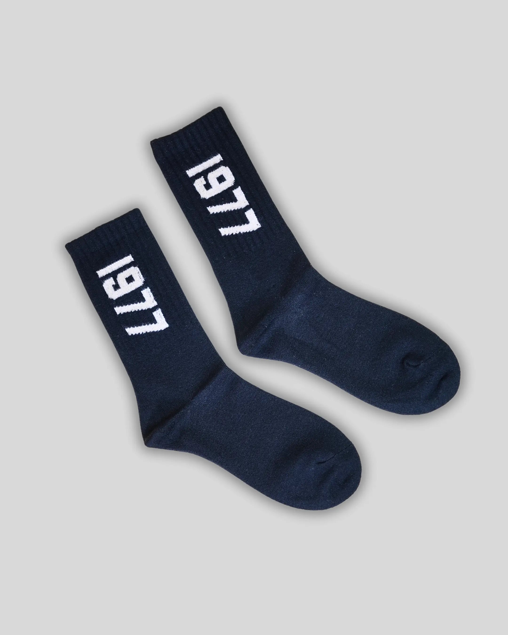 Retro Numbered Crew Socks Unisex Mikado