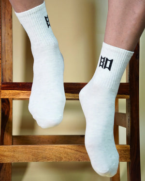 Lucky Number Men’s Crew Socks Mikado