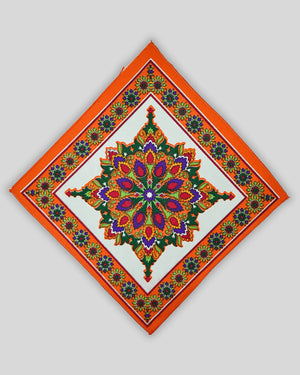 Rangoli Women’s 100% cotton hanky - Mikado