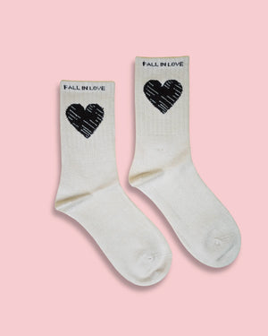 Fall In Love Crew For Women Mikado