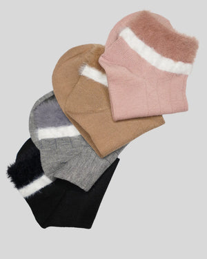 Furr Wollen Ankle socks (Free Size) Mikado