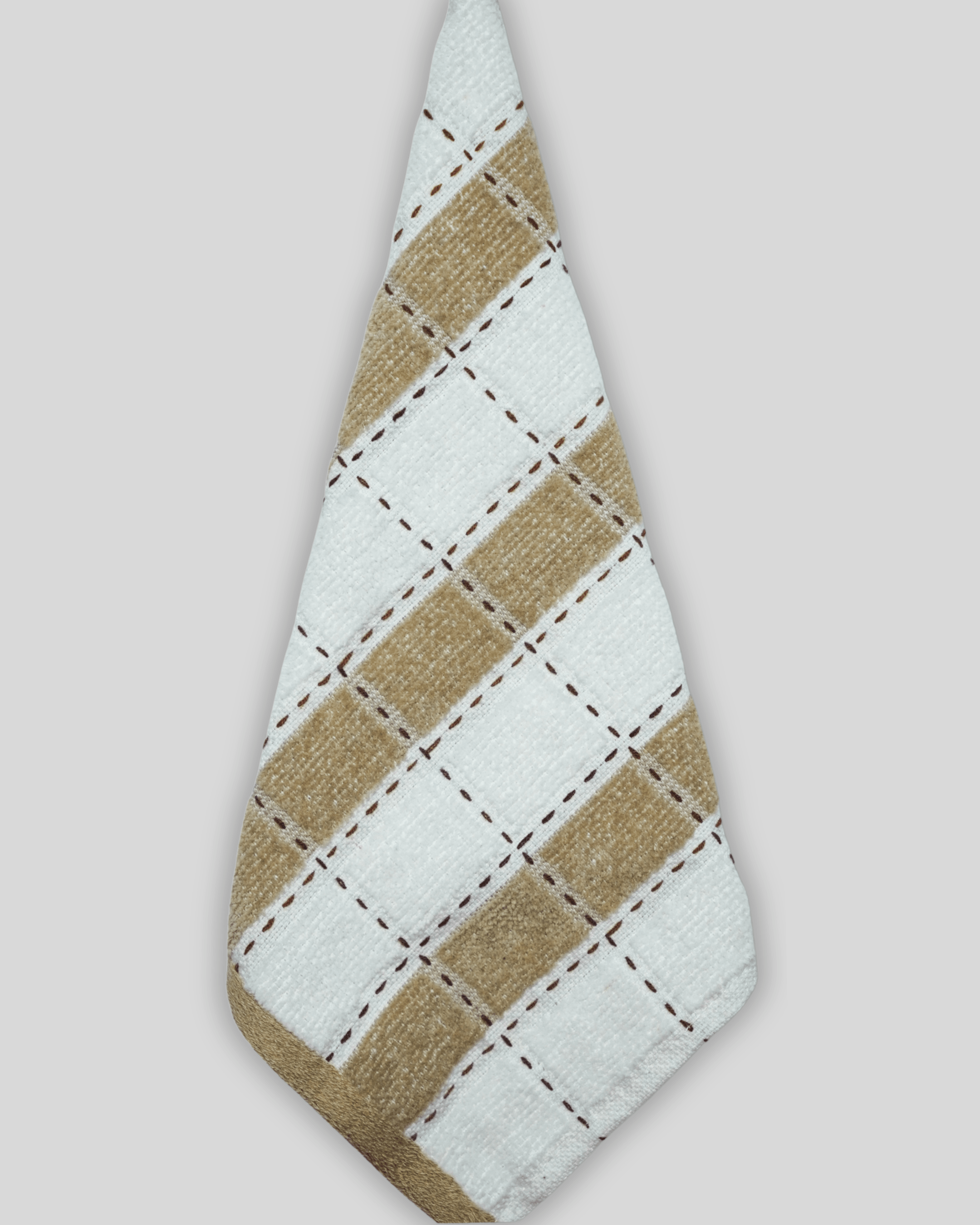 Tear Checkered Premium Mini Towels For Face-Gym-Travel - Mikado