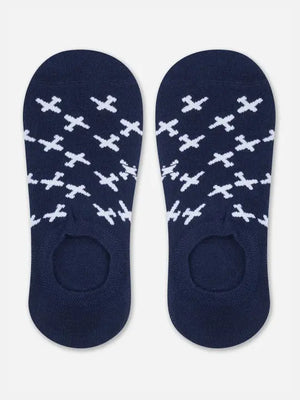 Aviation No-Show Socks Mikado
