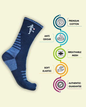 Player Choice Cotton Towel (Unisex) Socks Mikado
