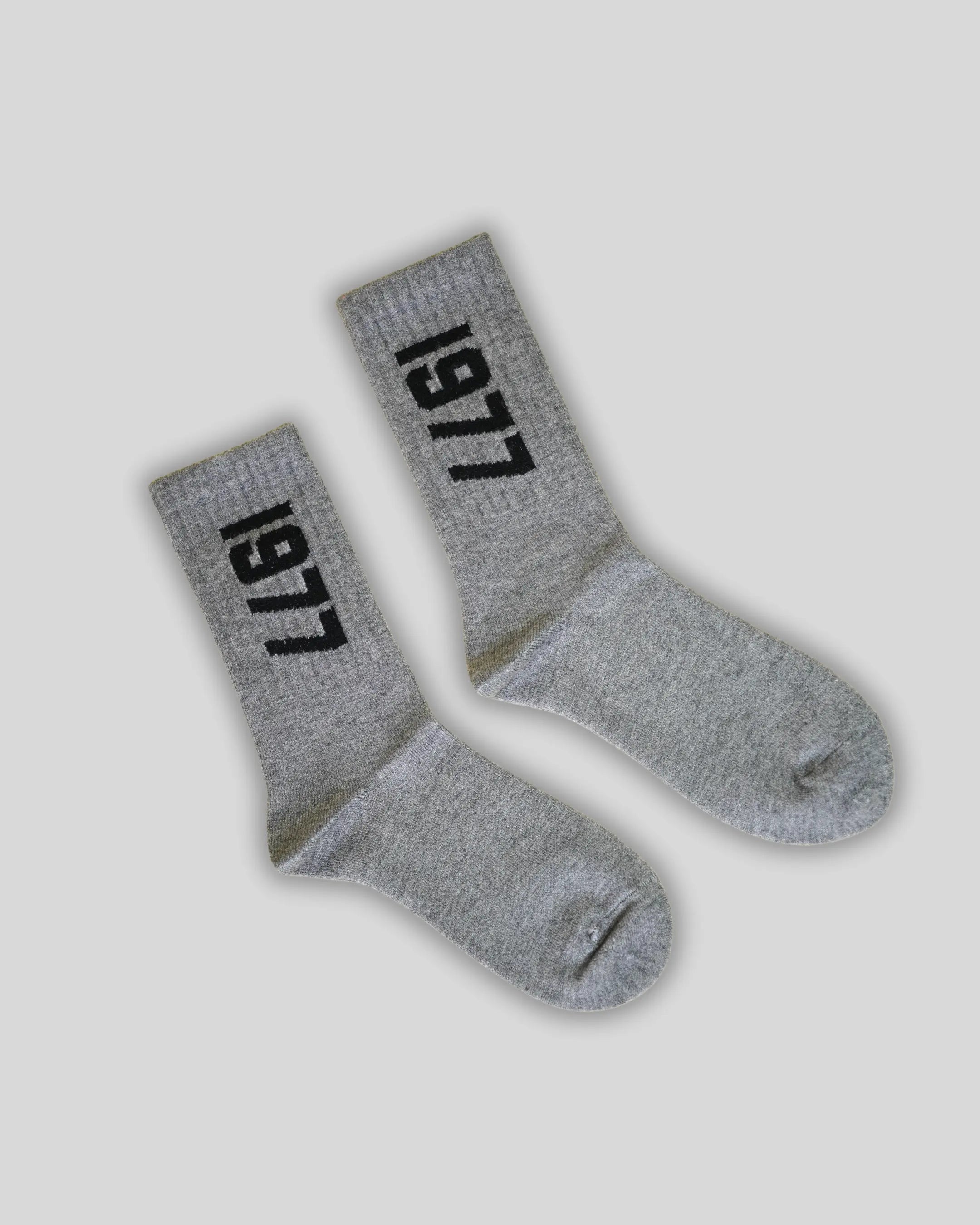 Retro Numbered Crew Socks Unisex Mikado