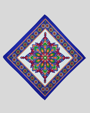 Rangoli Women’s 100% cotton hanky - Mikado