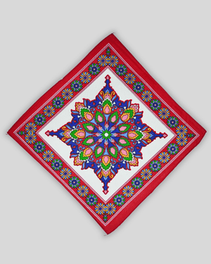 Rangoli Women’s 100% cotton hanky - Mikado