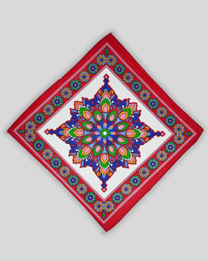 Rangoli Women’s 100% cotton hanky - Mikado
