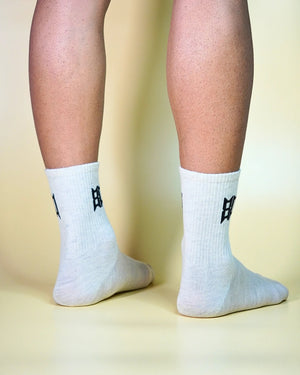 Lucky Number Men’s Crew Socks Mikado