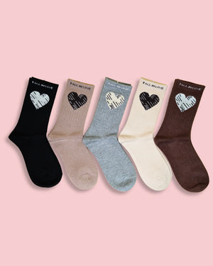 Fall In Love Crew For Women Mikado