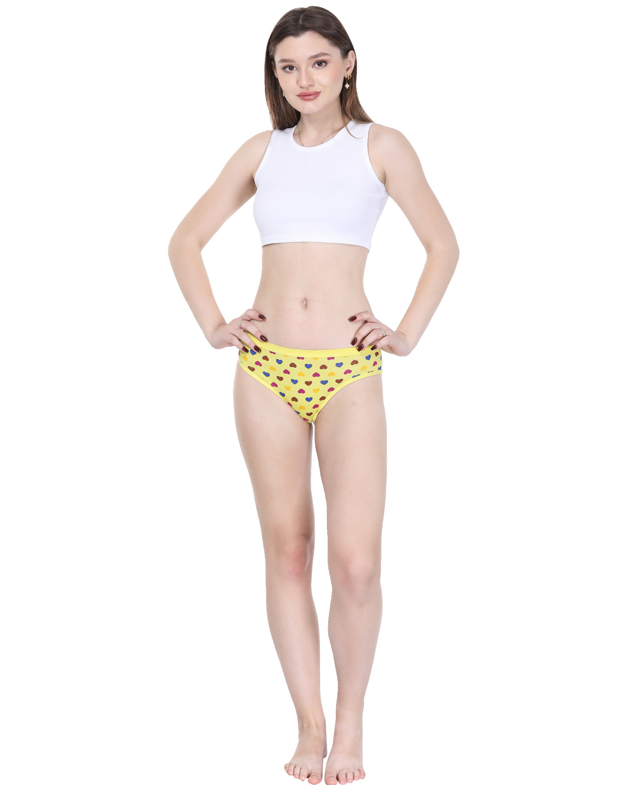 Love Bikini Printed Panty (Pack of 3)