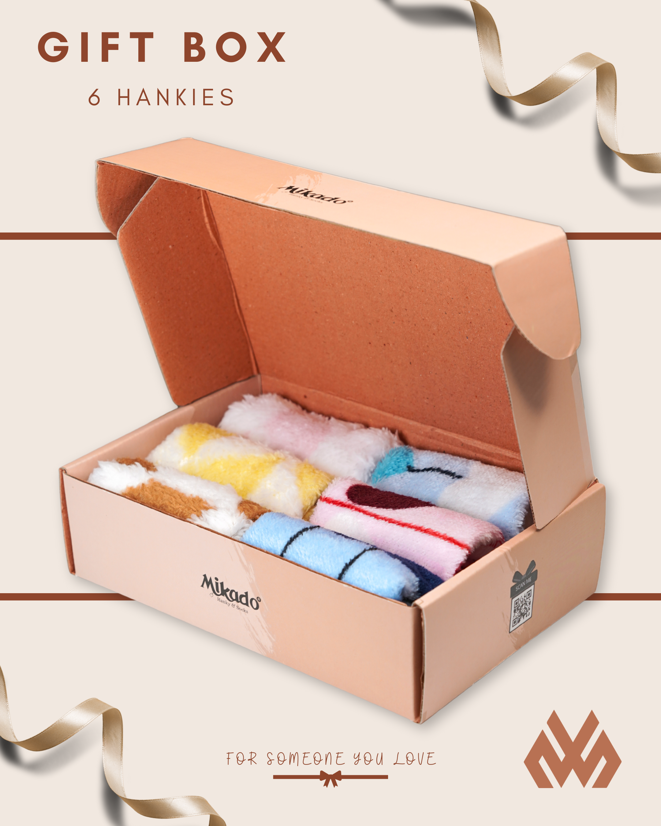 Despacito Premium Fur Softed Hanky - Gift Box