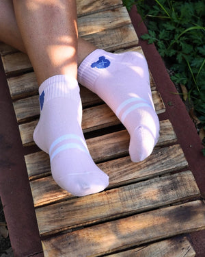 Teddy Cotton Ankle Socks For Women Mikado