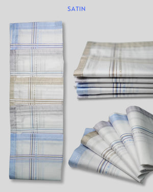 100% COTTON HANDKERCHIEF (10 pc BOX) 48X48 cm Mikado
