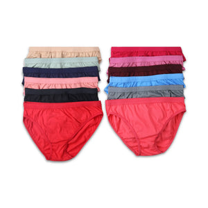 Cotton Comfort Bikini Panty in solids (Pack of 3) Mikado