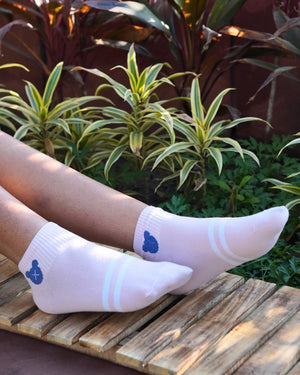 Teddy Cotton Ankle Socks For Women Mikado