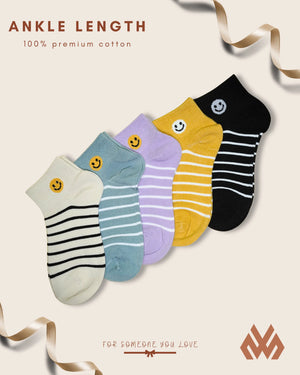 Cup Cake Socks Smiley 😃 - Gift Box Mikado
