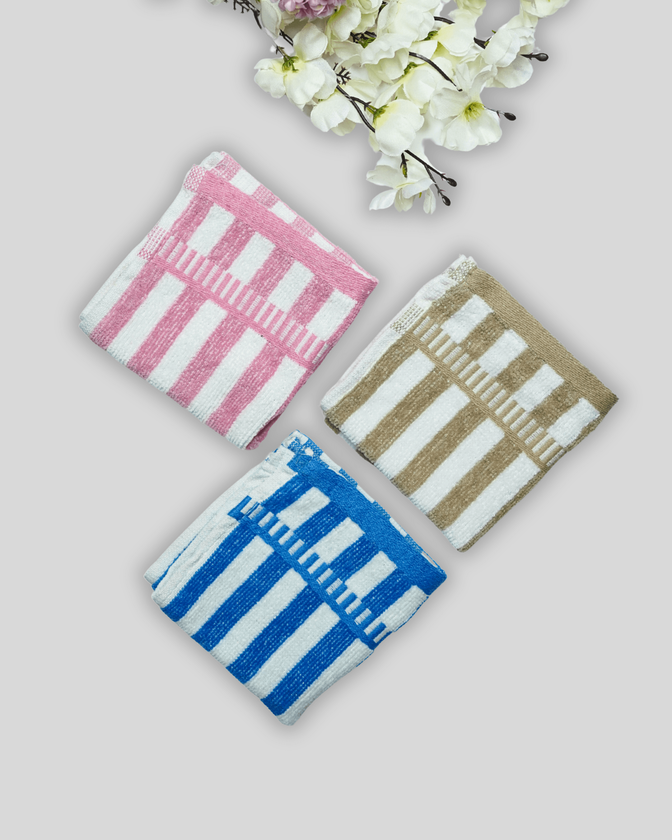 Tear Catcher 100% Cotton Face Towel | Gym-Travel-Yoga - Mikado