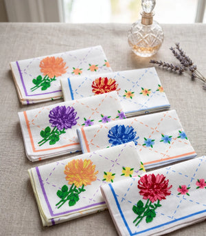 Orchid The Hypoallergenic Cotton Handkerchief Mikado