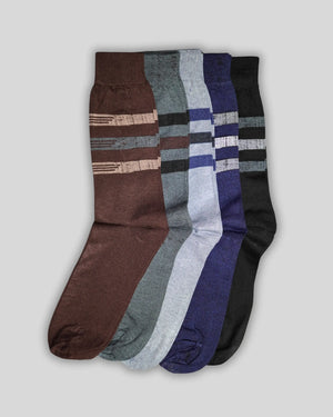 Urban Formal Cotton Socks For Men Mikado
