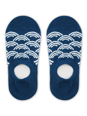 Wave No-Show Socks Mikado