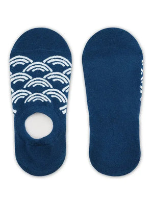 Wave No-Show Socks Mikado