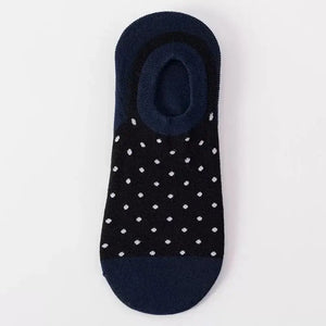 Dotted No-Show Socks Mikado