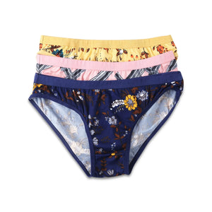 Cozy Cupid Low waist Bikini Cotton Lycra Panty (Pack of 3) Vancia