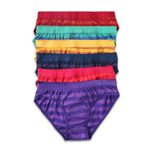 SARA Low waist Bikini - Pure 100% Cotton Panty (PACK OF 3) Vancia