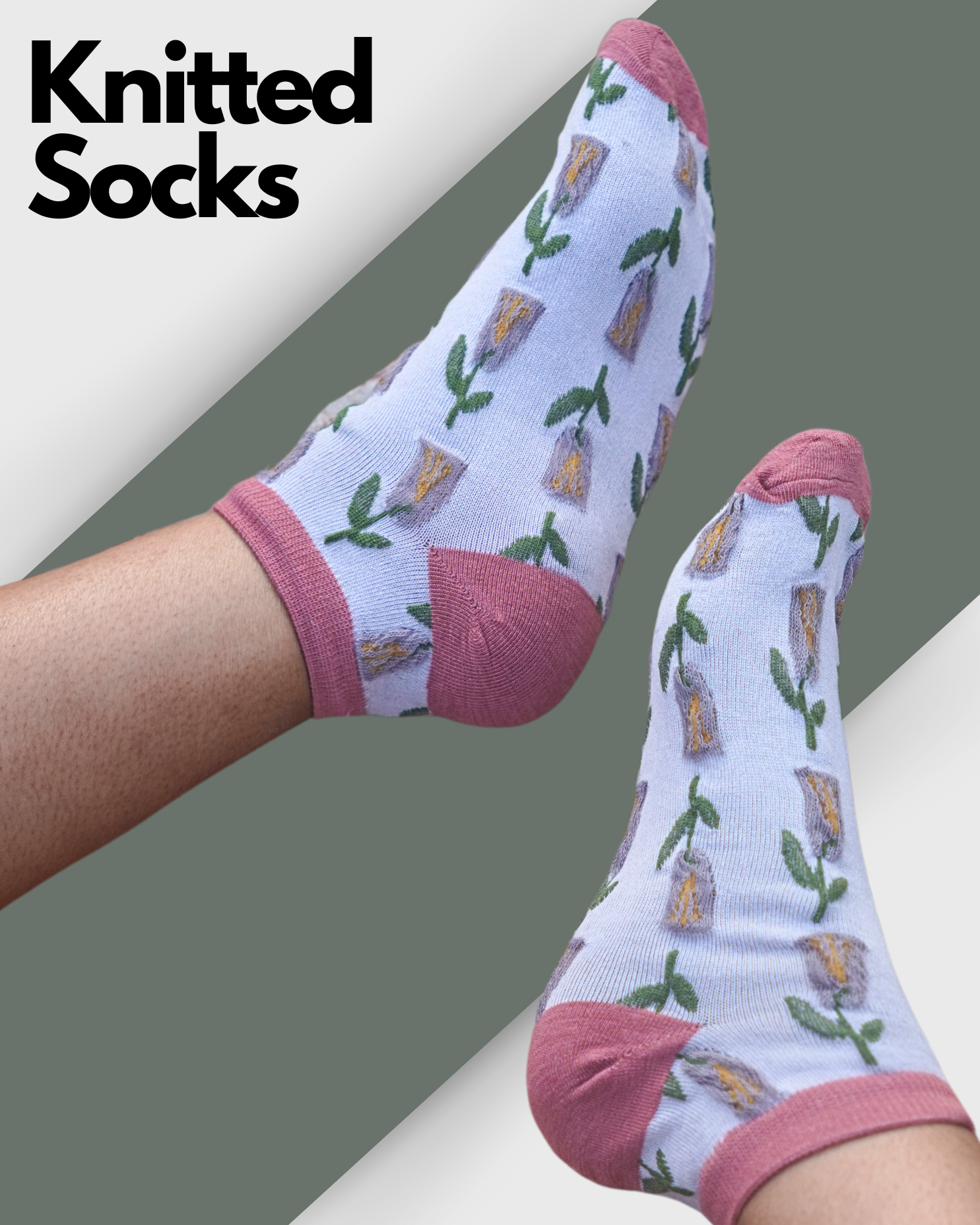 Spring Knitted Ankle Socks