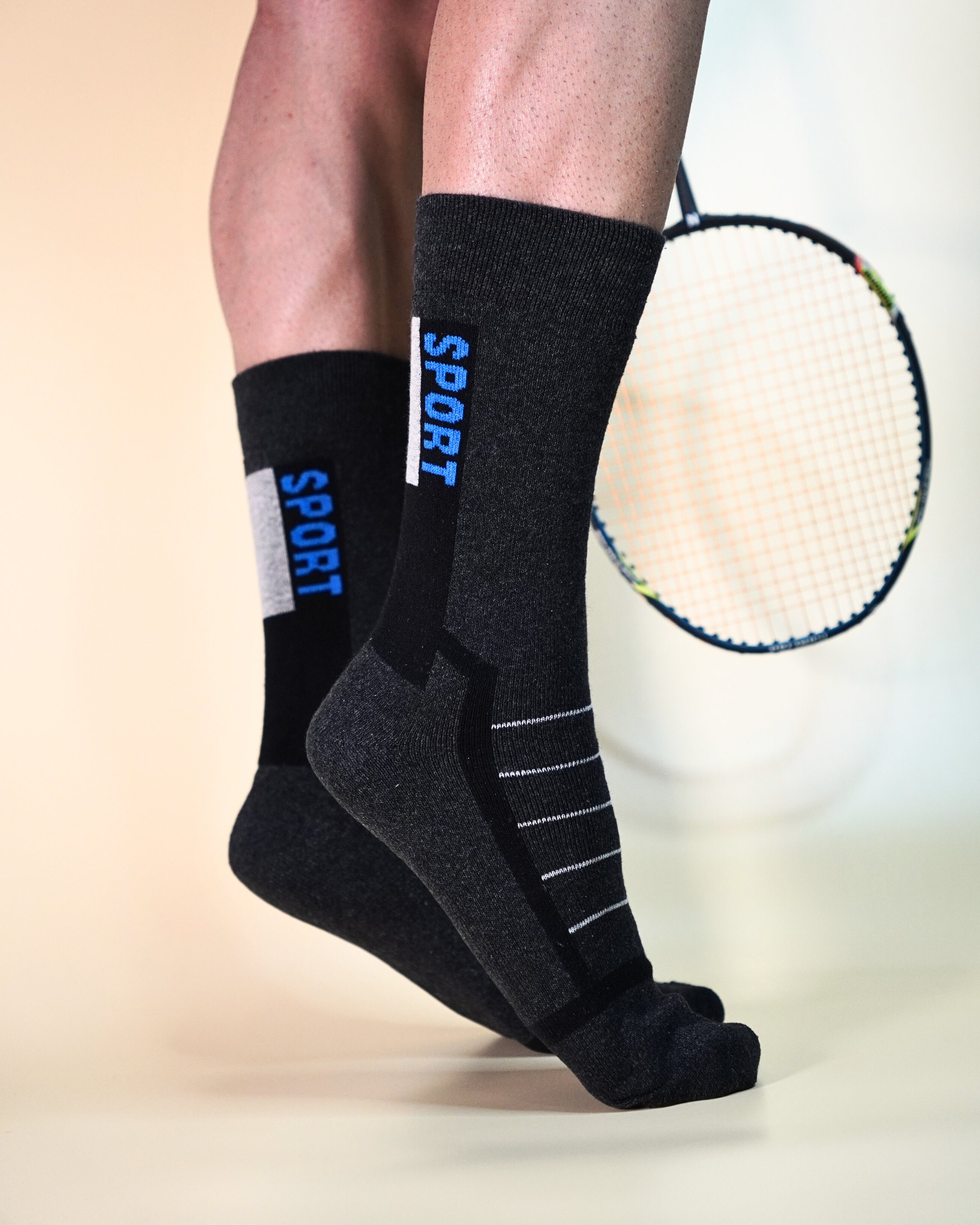 Sport Ease Cotton Towel (Unisex) Socks