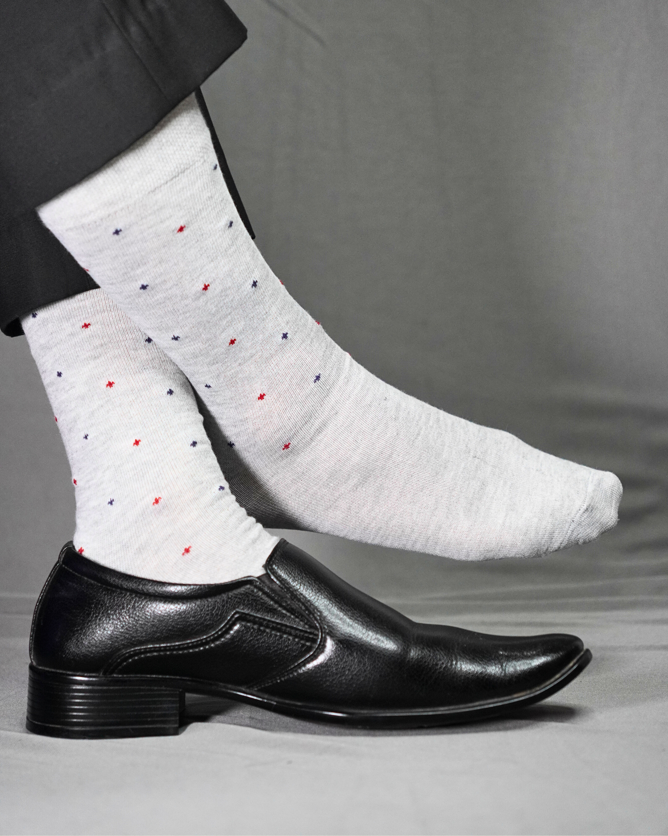 Formal Finesse Cotton Socks For Men