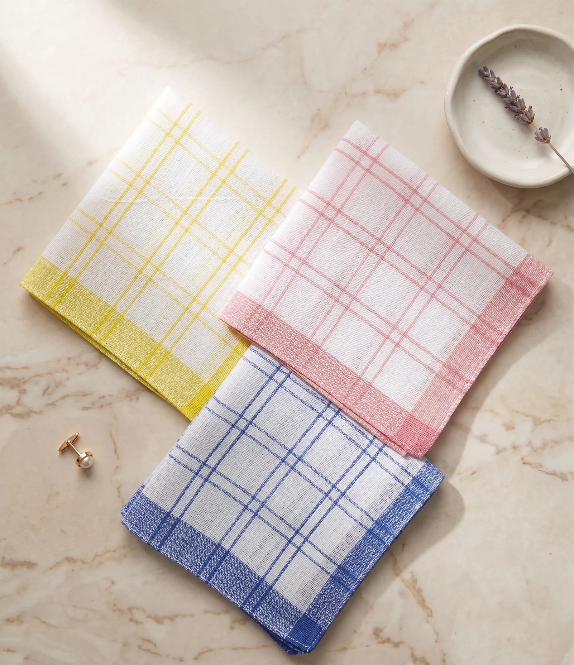 Cross Classic 100% Pure Cotton Handkerchief Mikado