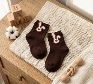 Bunny toes soft infants socks Mikado