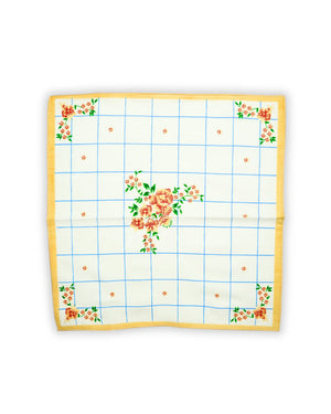 Blossom 100% premium Cotton  Handkerchief For Women Mikado