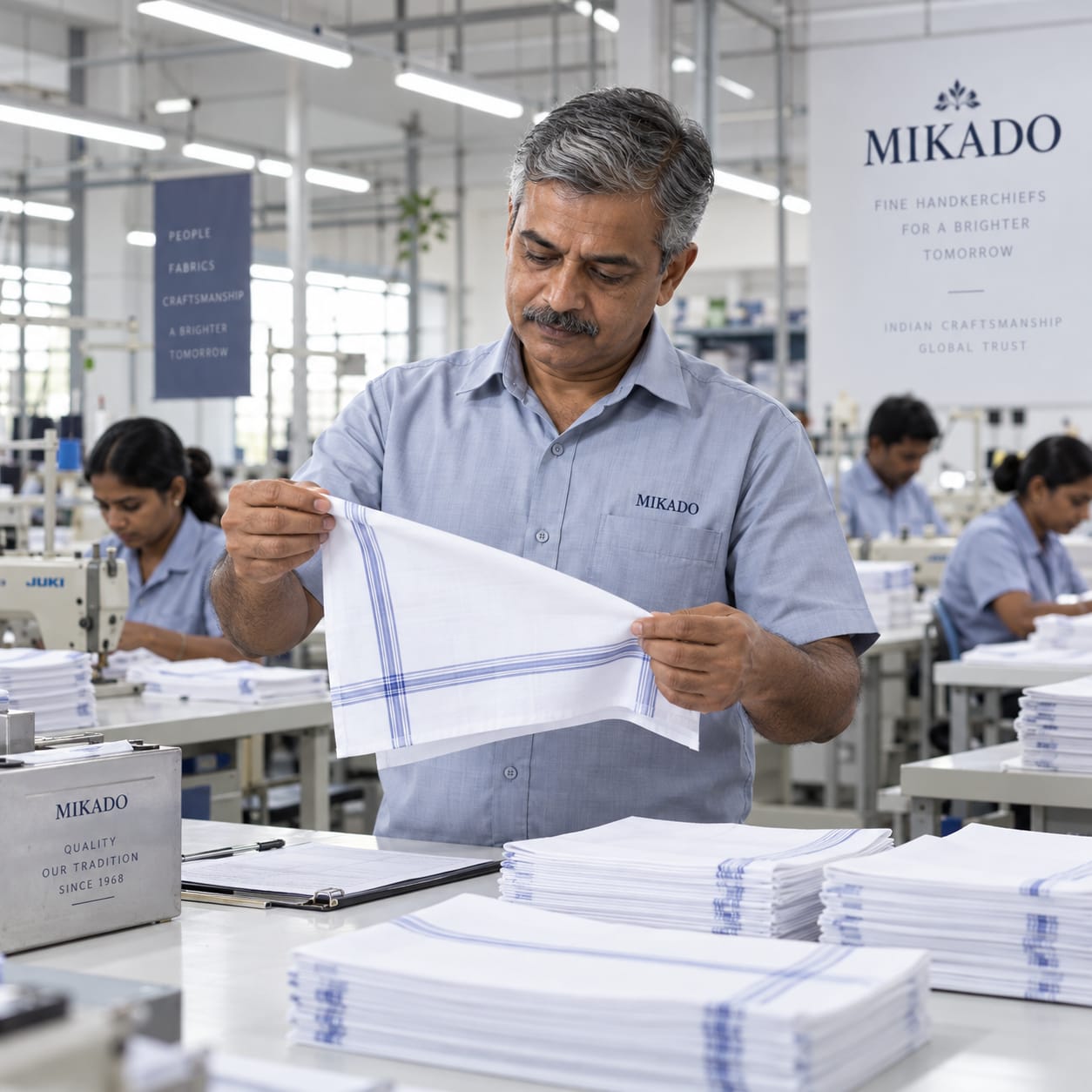 Mikado manufacturing and quality inspection